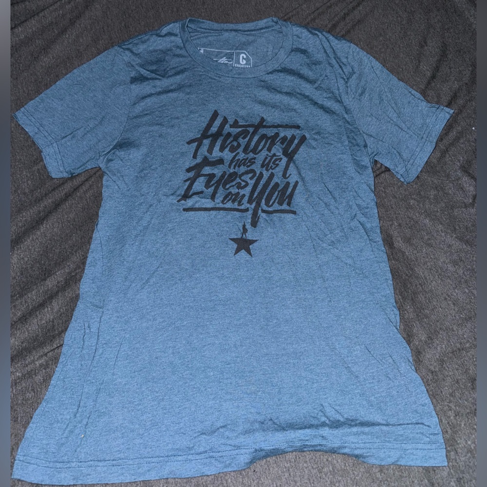 Blue Short Sleeve, Mens, Size M